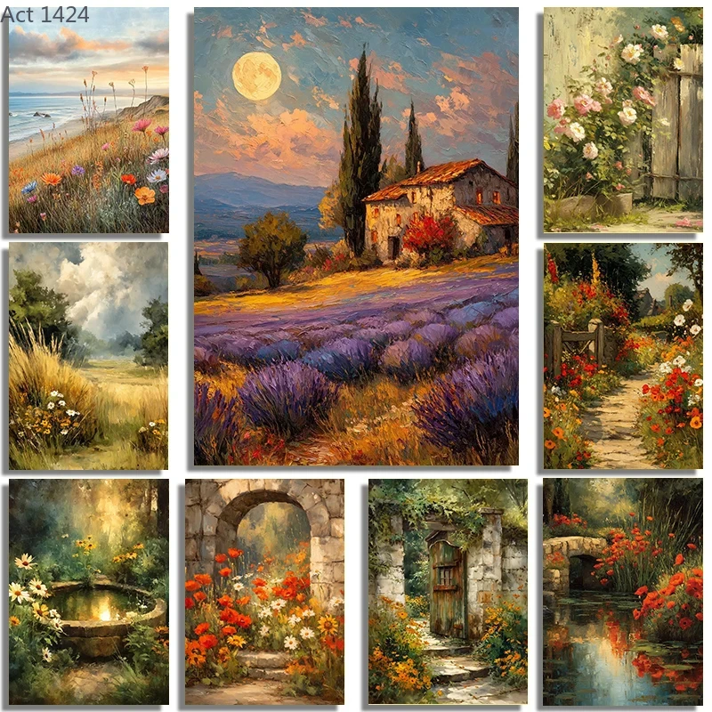 Photography Design - Retro Nostalgia Wildflower Farmhouse House Jungle