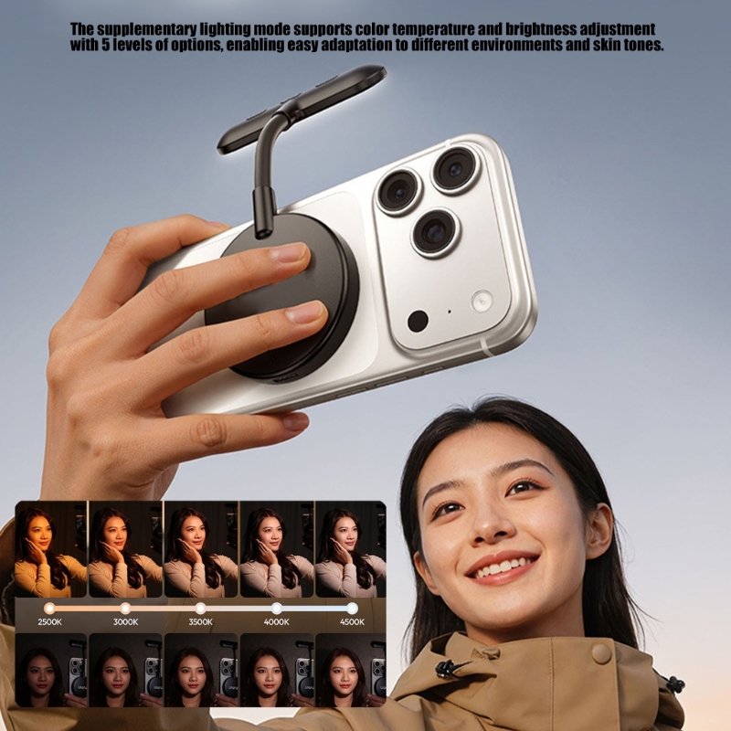 Photography Book - Portable ABS LED Phone Lamp Book