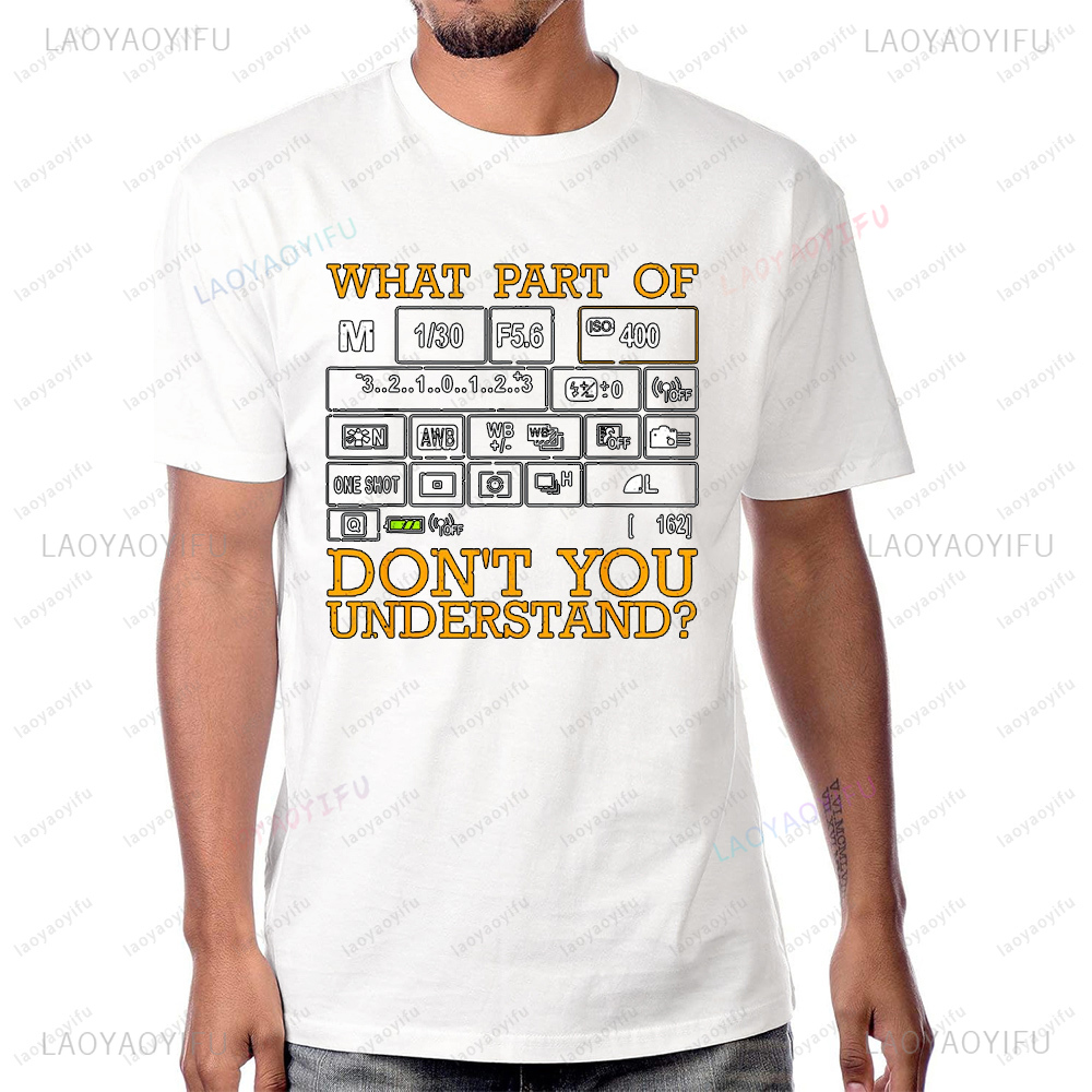 Photography Design - Funny Photography Design Photographer T-Shirt Casual