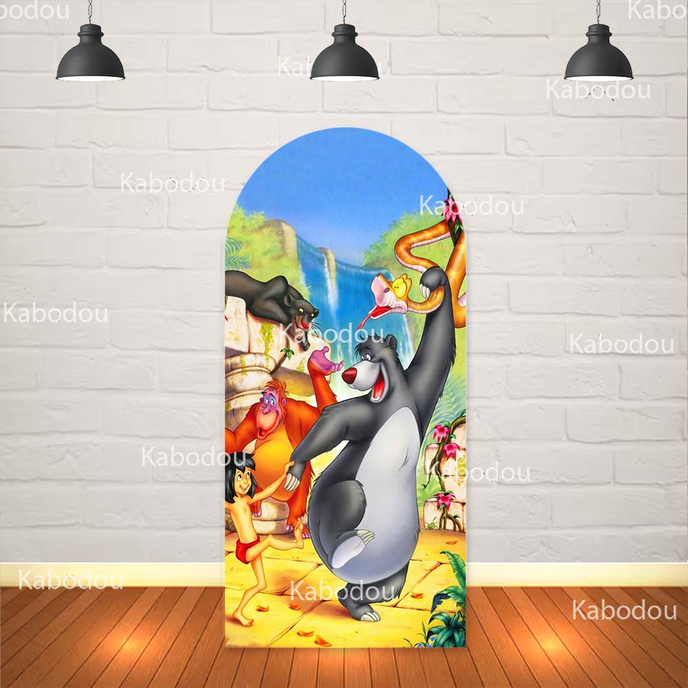 The Jungle Book Backdrop Arch  - Photography Book ulasan dan harga