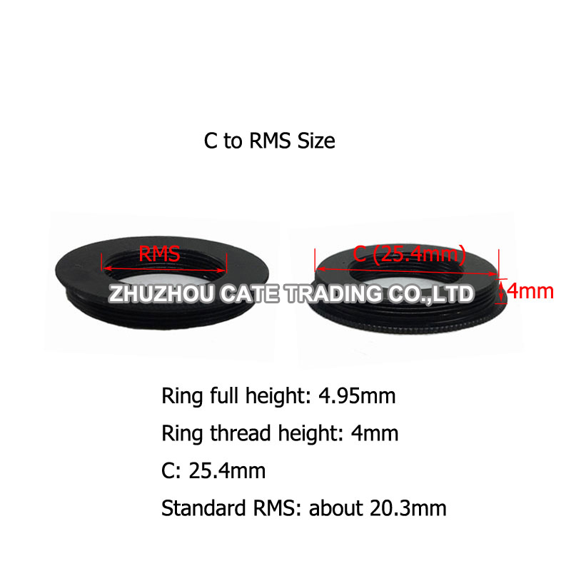 RMS to C Mount Microscope Came - Lens Adapter Ring ulasan dan harga