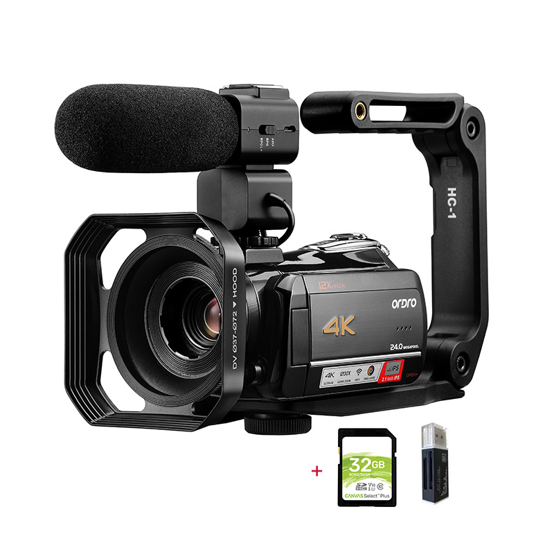 Video Camera 4K Professional f - Photography Prompt ulasan dan harga