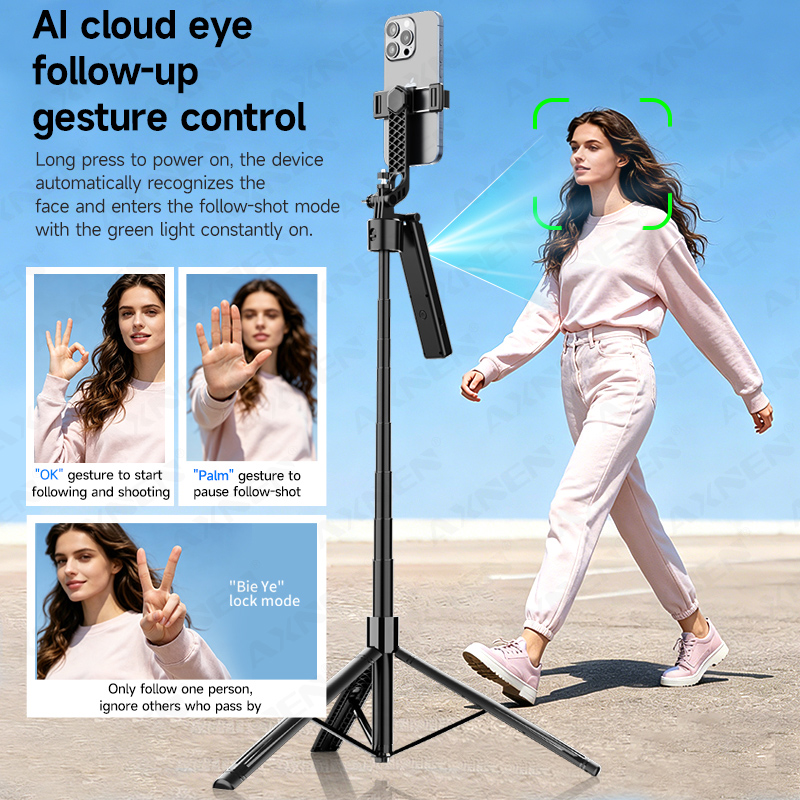 AI Tracking Gimbal Selfie Stic - Photography Basics ulasan dan harga