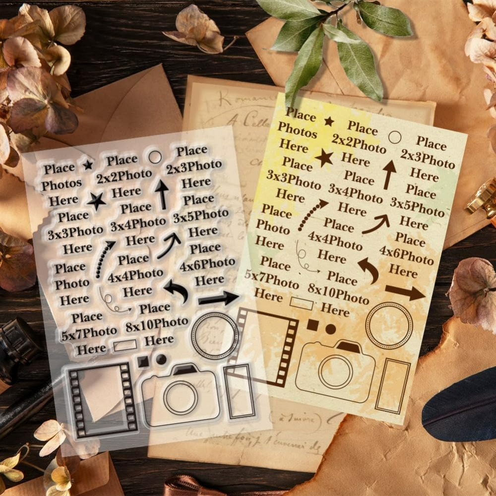 Place Photo Here Clear Stamp A - Photographic Memory ulasan dan harga
