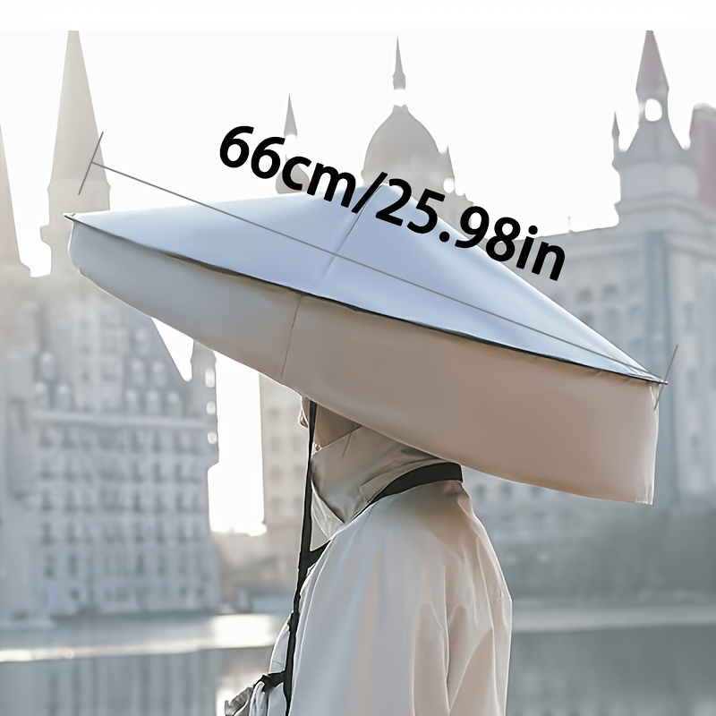 UPF50 +Foldable Hands-Free Hea - Photography Umbrella ulasan dan harga