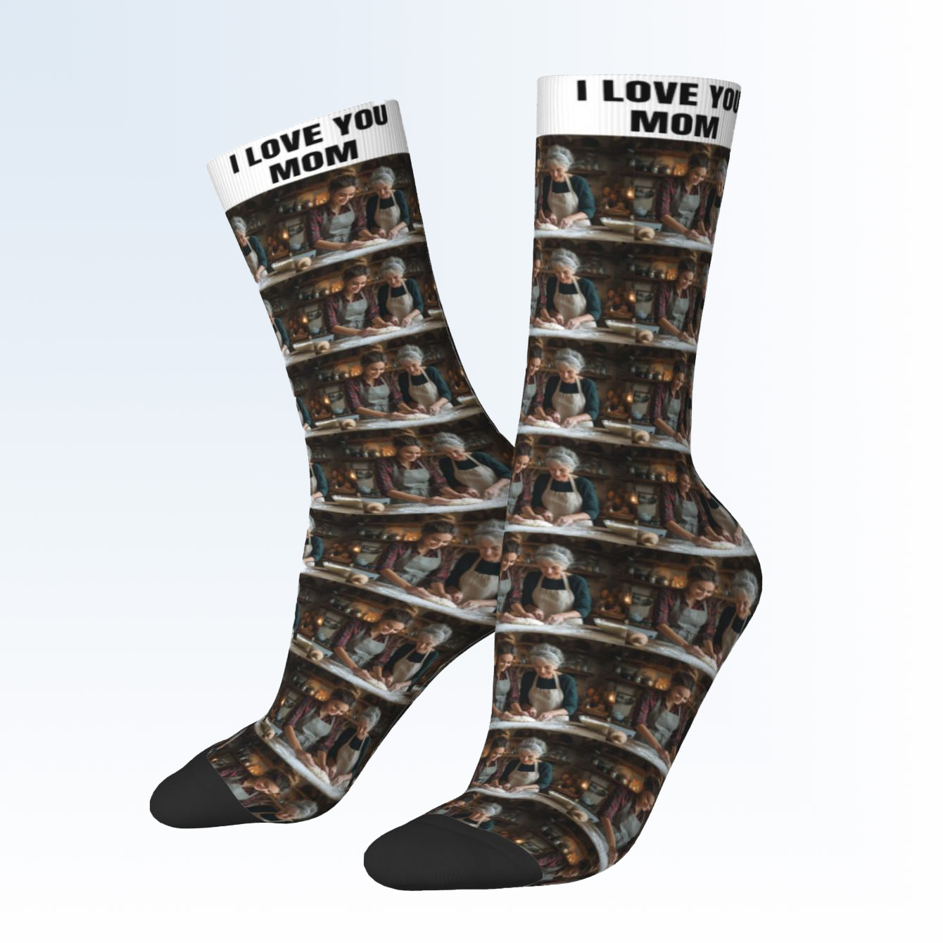 Customized photo socks  Unisex - Photographic Memory ulasan dan harga
