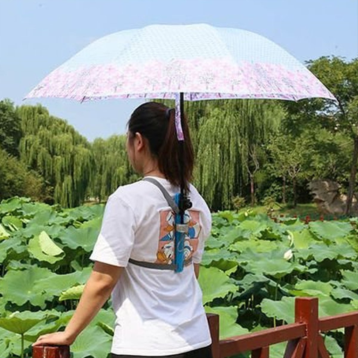 T34C Hands-Free Holder Sunshad - Photography Umbrella ulasan dan harga