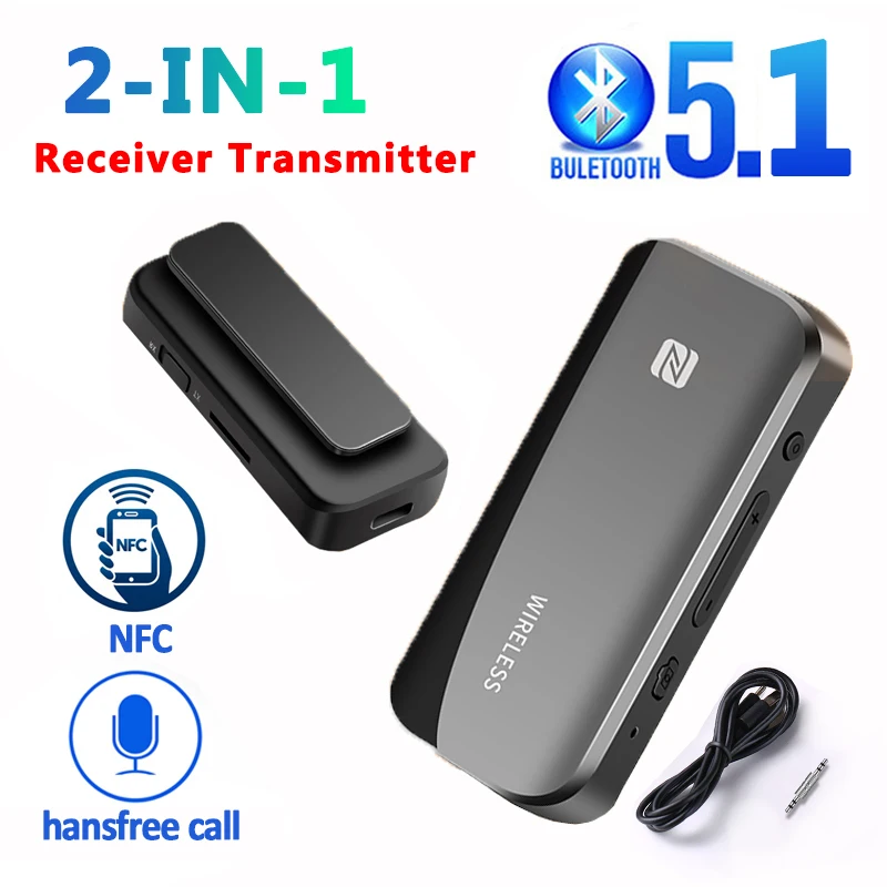 NFC Bluetooth 5.1 Transmitter  - Photography Prompt ulasan dan harga