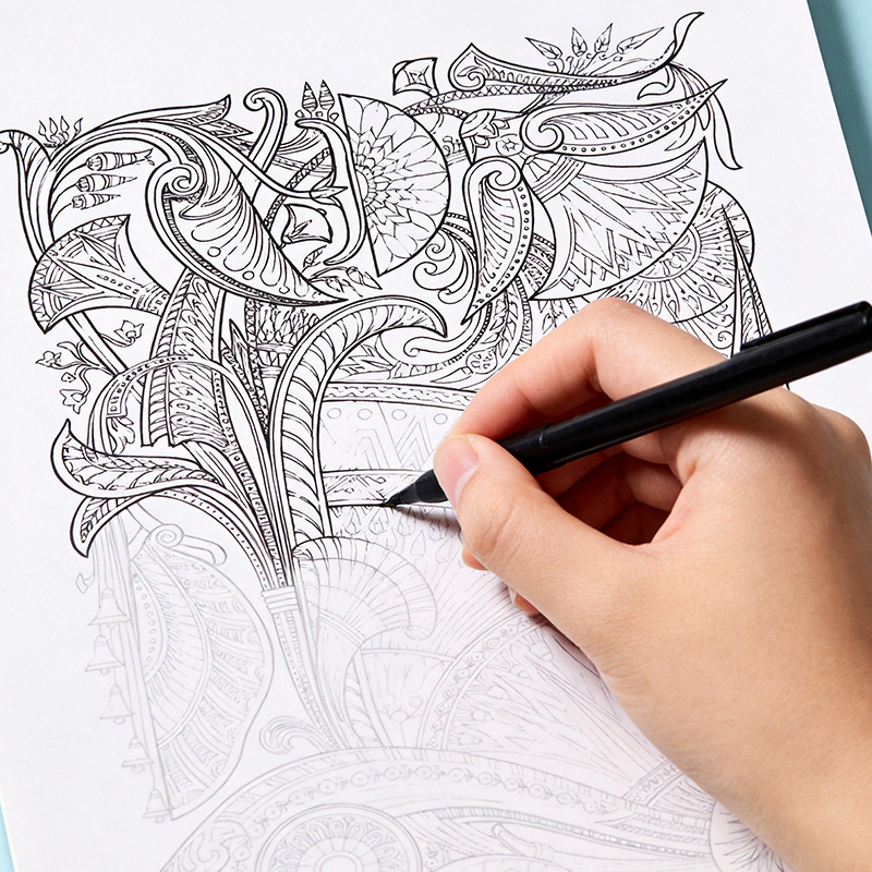 A Hand Drawn Coloring Book for - Photography Book ulasan dan harga