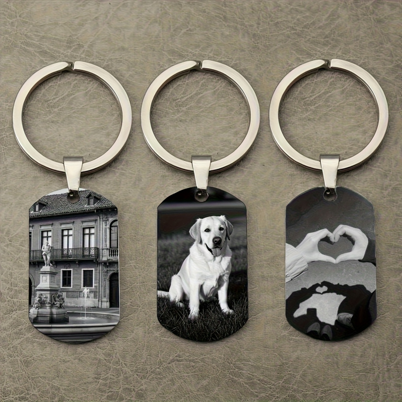 Custom Photo Keychain Personal - Photographic Memory ulasan dan harga