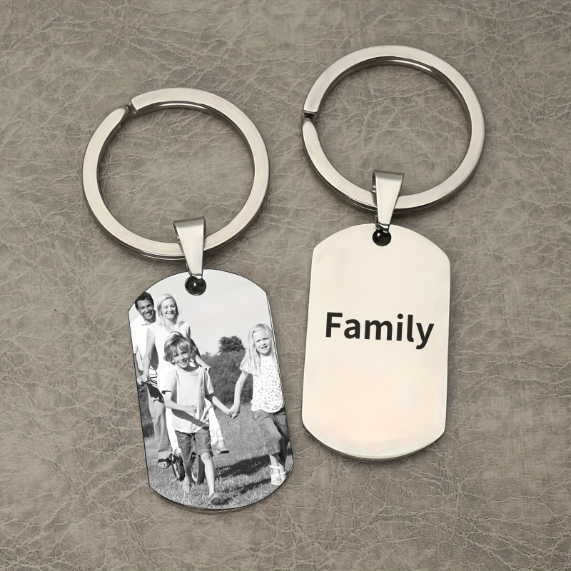 Custom Photo Keychain Personal - Photographic Memory ulasan dan harga