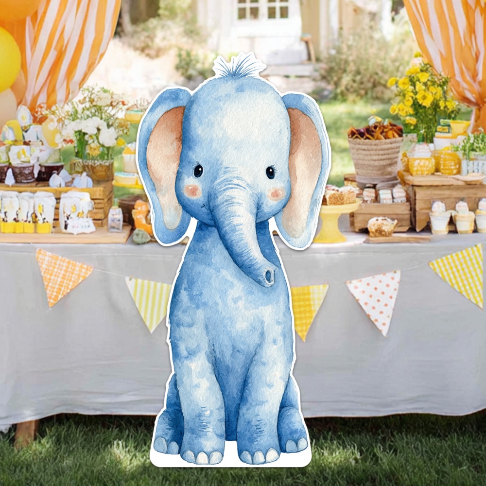 1Pc Cute Elephant Custom Photo - Photography Prompt ulasan dan harga