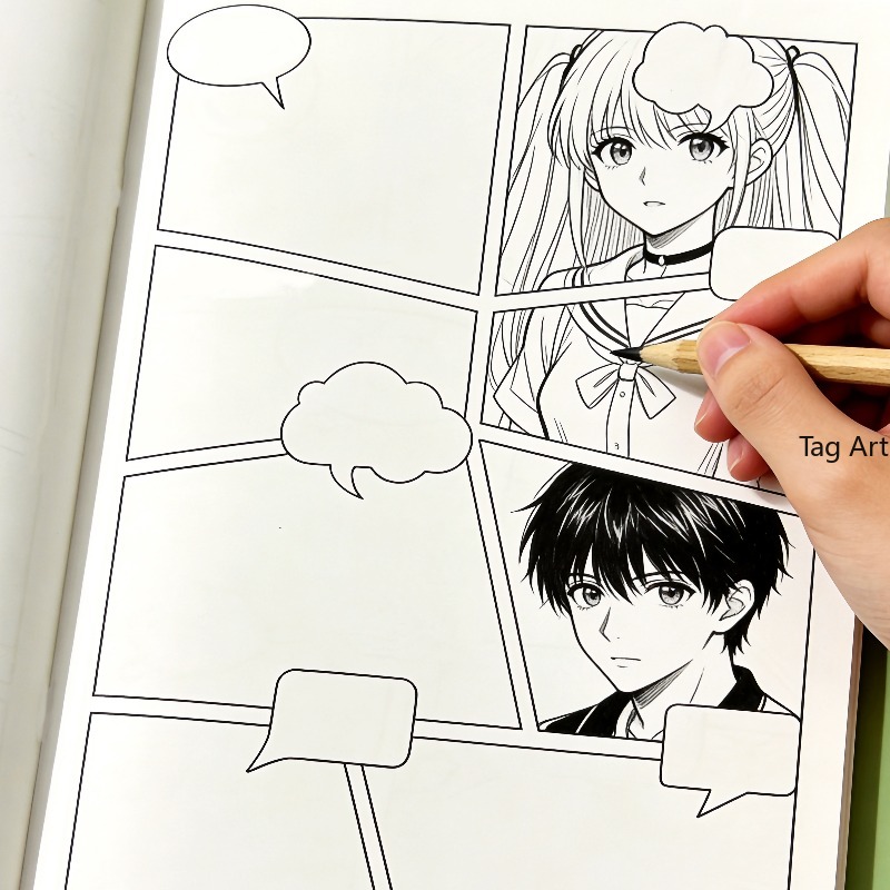 A Blank Manga Storybook, Origi - Photography Book ulasan dan harga