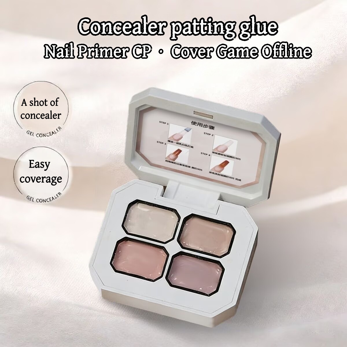 4 Colors Concealer Popular Nud - Photography Design ulasan dan harga