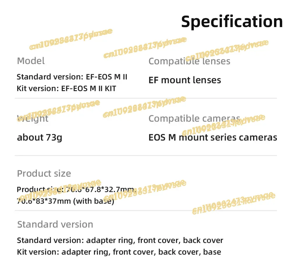 2025 New YONGNUO EFE.OSM II Au - Lens Adapter Ring ulasan dan harga