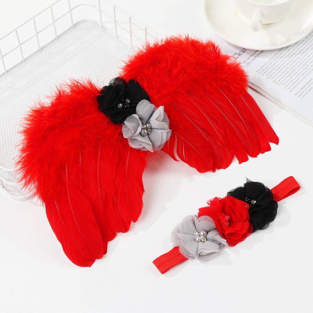 2pcs/set Cute Newborn Angel Fe - Photography Cheat Sheet ulasan dan harga