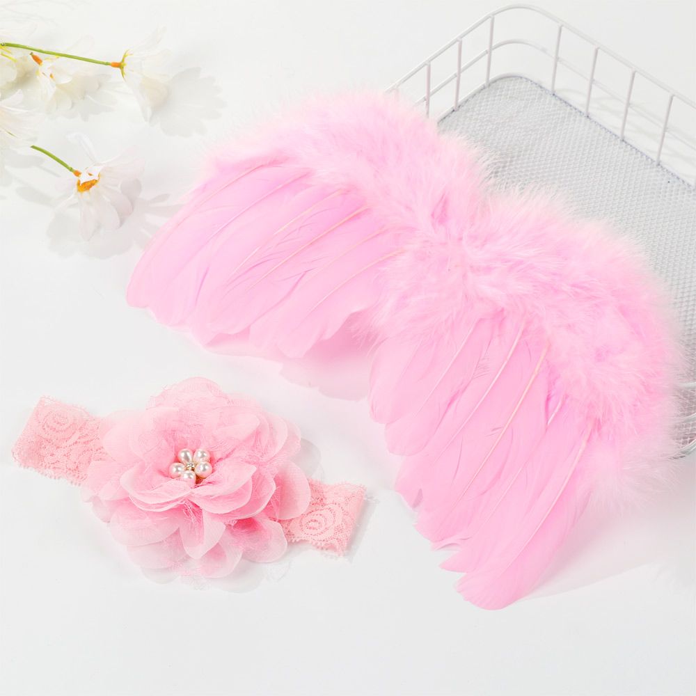 2pcs/set Cute Newborn Angel Fe - Photography Cheat Sheet ulasan dan harga