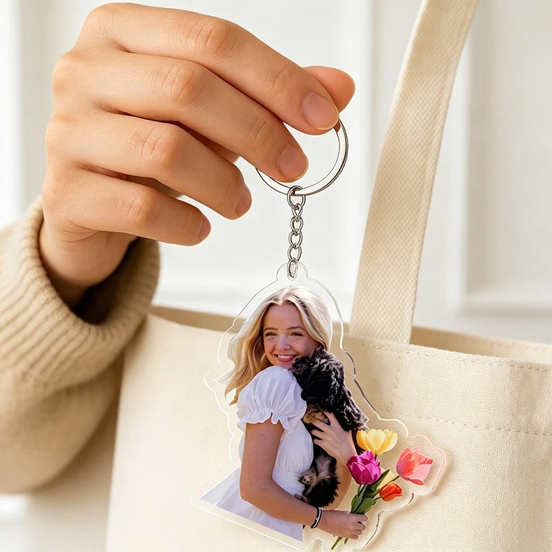 Custom Photo Acrylic Keychain  - Photographic Memory ulasan dan harga
