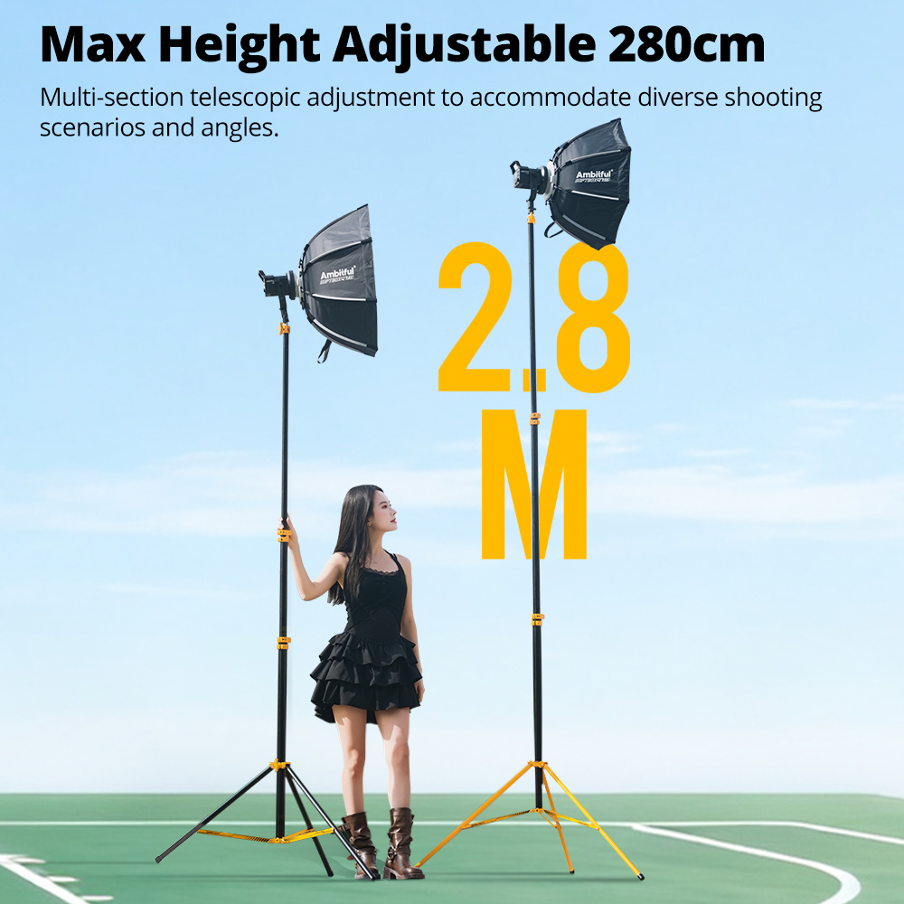 AMBITFUL GM280Y 280cm Professi - Photography Basics ulasan dan harga