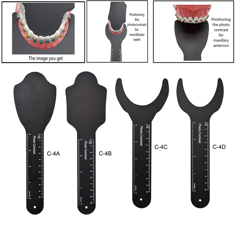 4Pcs/set Dental Photo Contrast - Photographic Memory ulasan dan harga