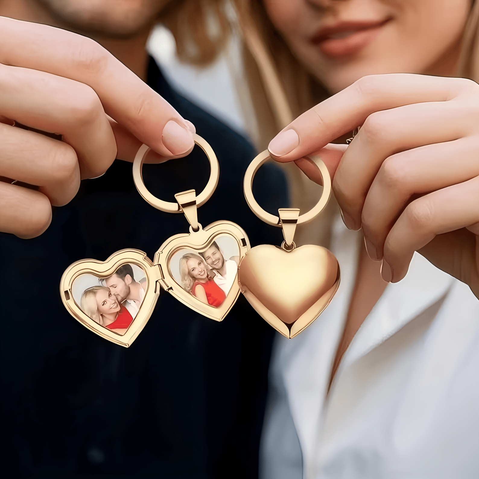 Custom 1/2 Photo Heart Frame L - Photographic Memory ulasan dan harga