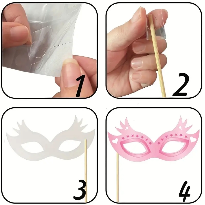 53pcs Wedding Photo Booth Prop - Photography Prompt ulasan dan harga