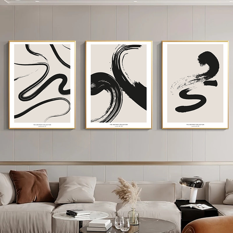 Minimalist Paint Strokes Abstr - Photography Design ulasan dan harga