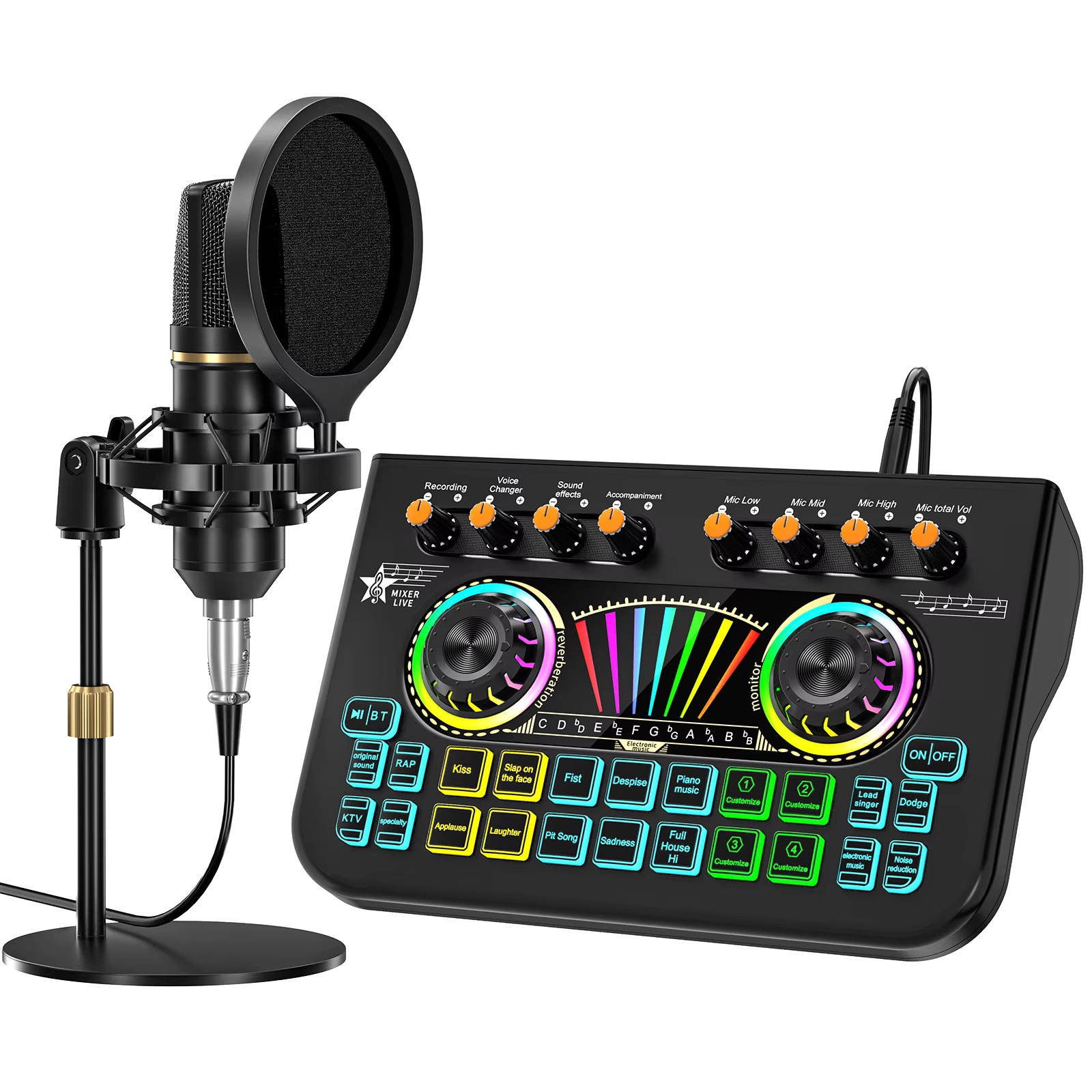 Tenlamp X3 BM800 Podcast Micro - Photography Prompt ulasan dan harga