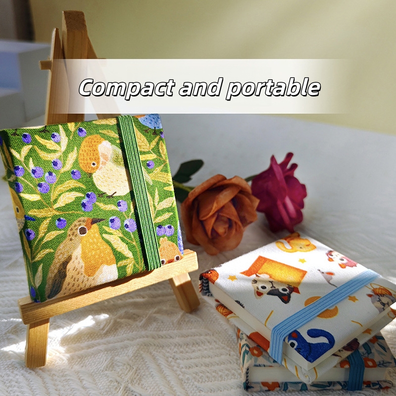 Fabric Mini Watercolor Book He - Photography Book ulasan dan harga