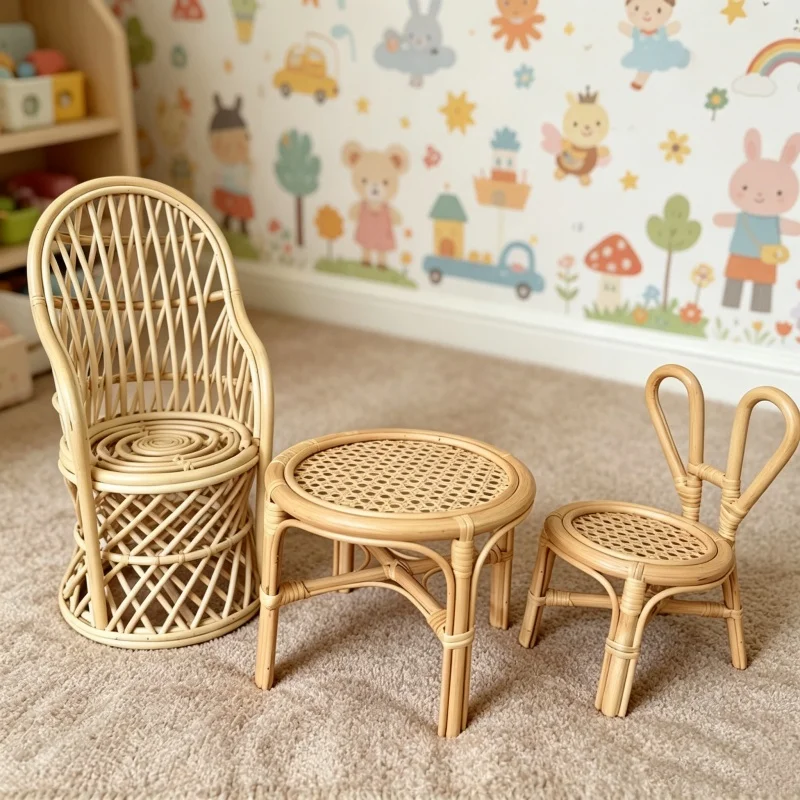 1pc Rattan Wood Handmade Woven - Photography Cheat Sheet ulasan dan harga